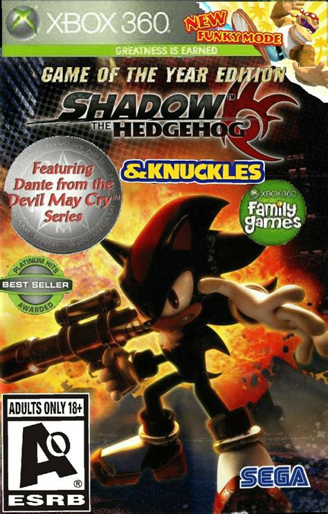 reddit shadow the hedgehog remake